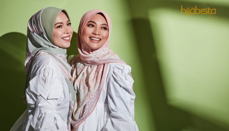 Sunnah Rasulullah Berwangian! Koleksi Hijab HarumanHanami, Siti Saleha Tampil Berbeza