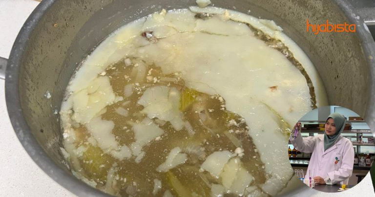 Cara Mudah Singkirkan Lemak Dalam Hidangan Sup, Ahli Kimia Ini Kongsikan Caranya