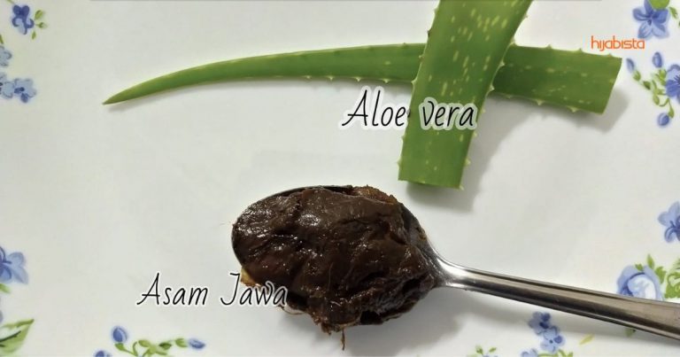 Hanya Guna Daun Lidah Buaya & Asam Jawa, Perut Yang Buncit Jadi Rata Semula