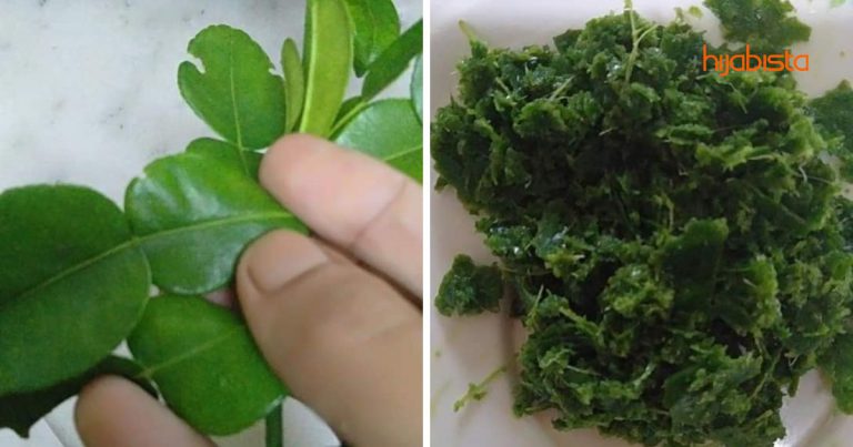 Daun Limau Purut Yang Dikisar Boleh Hilangkan Kelemumur, Jimat & Murah