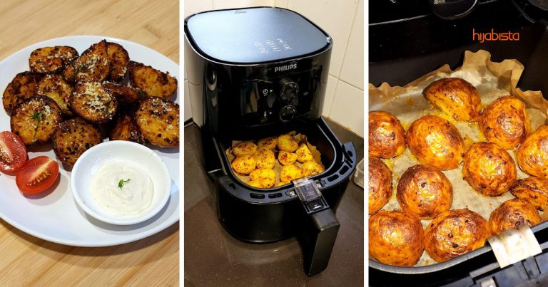 Resipi Kentang Bakar Berempah Guna Air Fryer, Alternatif Masak Tanpa Guna Banyak Minyak