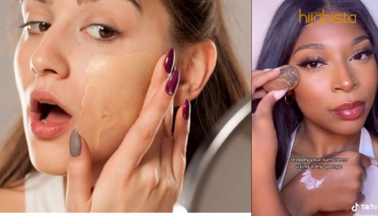 Aplikasi Semula Sunscreen, Mudahnya Dengan BeautyBlender. Tak Terlucut Pun Foundation!