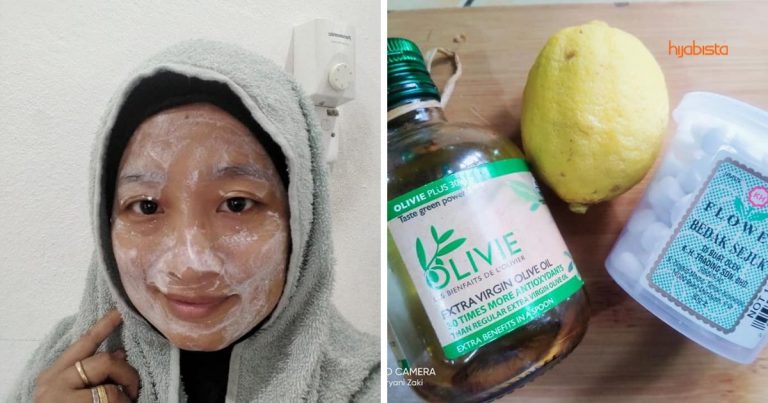 Hanya Dengan TIGA Bahan, Kulit Wajah Sunburn & Berparut Jerawat Kembali Licin Semula