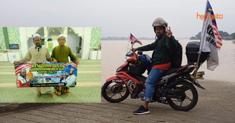Demi Realisasikan Impian Laungkan Azan Di 99 Masjid/Surau, Pesara Tentera Kelilingi Semenanjung Malaysia