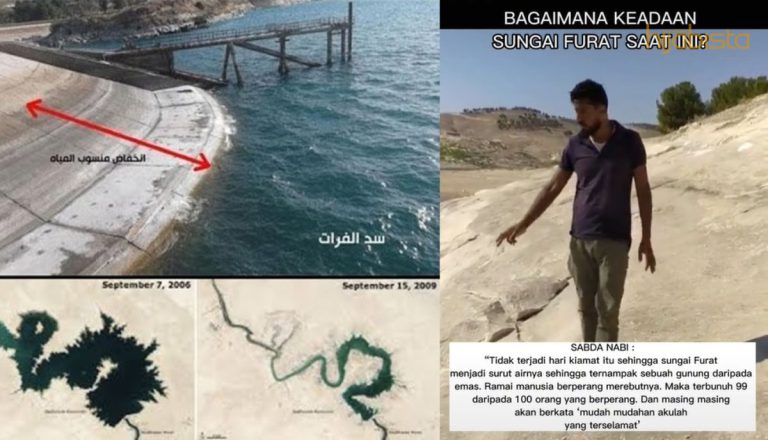 Sungai Furat Semakin Surut Saban Hari, Adakah Kita Bersedia Hadapi Hari Kiamat?
