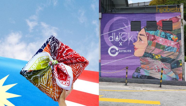 Seni Dan Budaya Membentuk Trend Di Peringkat Global, Merdeka Duck 14 Lukisan Pratriotik Di Setiap Helaian Tudung