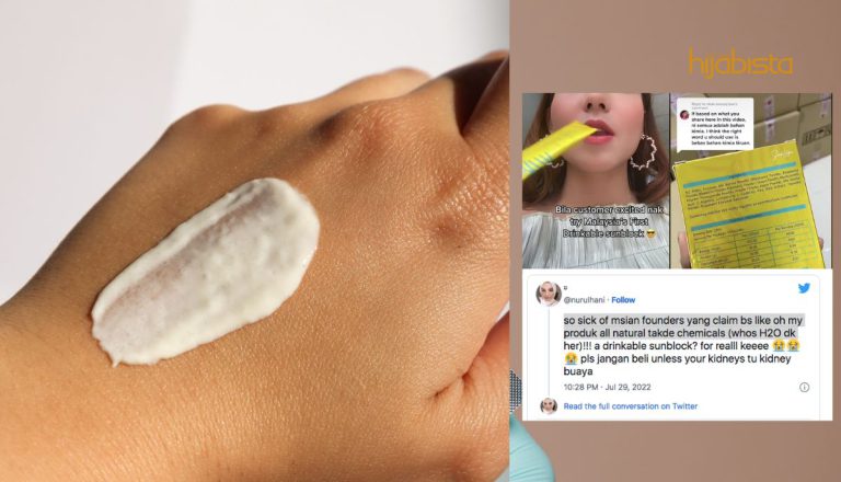 Sunblock Boleh Diminum? Netizen Masih Ragu-Ragu Dengan Produk Baharu Di Malaysia. Pakar Mula Bersuara…