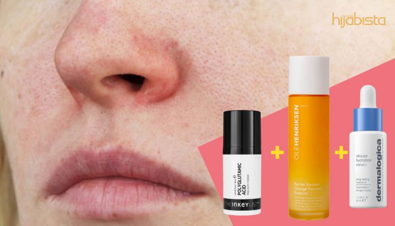 Melembap Kulit Wajah 5 Kali Dari Biasa, Hijabi Kulit Kering Cari Dua Bahan Ni Dalam Produk.