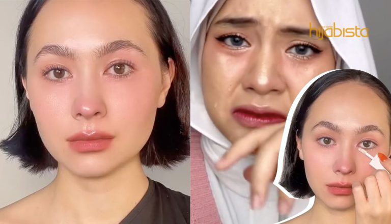 Trend #Crying Makeup Tak Perlu Pakai Emosi Nak Nampak Cantik Ketika Menangis.