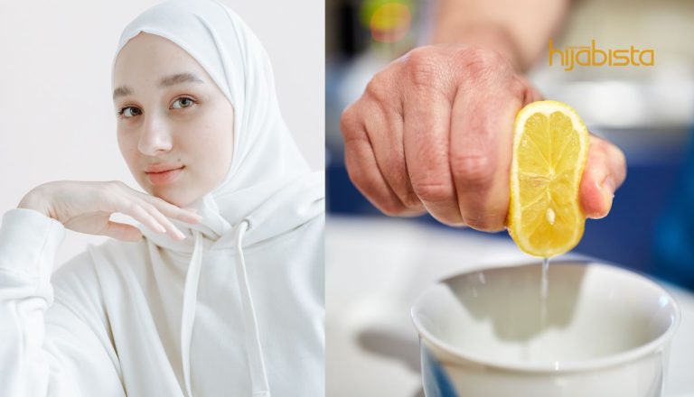 Bukan Main ‘Berdaki’ Lagi Kesan Peluh Di Kolar Baju Putih Ini, Perah Jus Lemon Confirm Hilang!