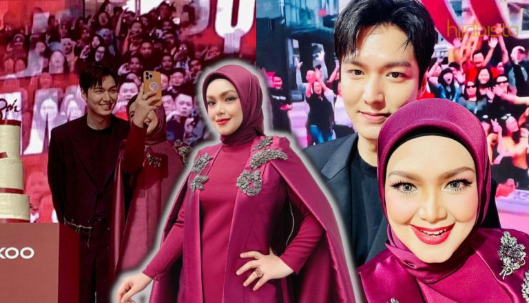 Peminat Cemburu, Dato’ Sri Siti Nurhaliza Dapat ‘Selfie’ Dengan Lee Min-Hoo Oppa!