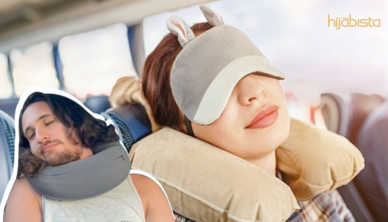 Cara Memakai Bantal Leher ‘Travel’ Dengan Betul. Ohhh Sungguh Selesa!!