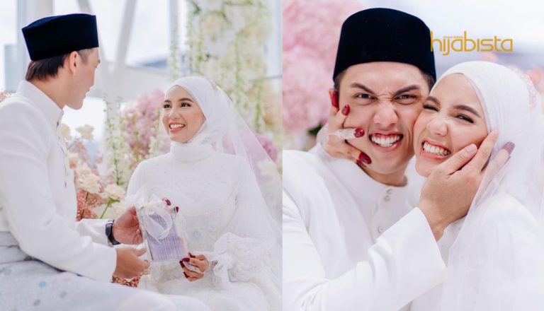 “Jujur Penting Untuk ‘Secure’ Perhubungan…” – Sekali Lafaz Sah Adam Lee Dan Sweet Qismina Menjadi Suami Isteri