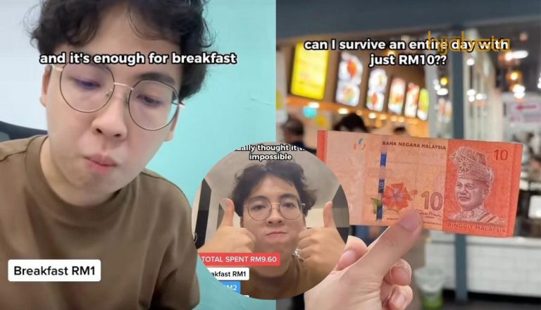 Hanya Berbelanja RM10 Sehari? Lihat TikToker Ini Cuba Bertahan Dengan Jumlah Wang Ini