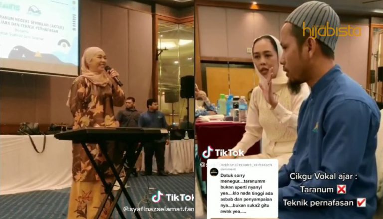 Anggun Berhijab Ajar Qari & Qariah Teknik Pernafasan Tarannum, Penampilan Syafinaz Selamat Buat Netizen Terpaku