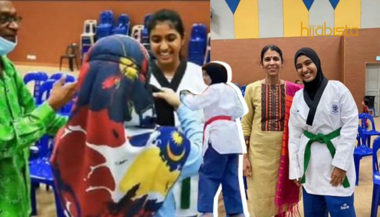 Atlet Taekwondo India Bukan Islam, Minta Pakai Hijab Semasa Kejohanan. Warga Malaysia Sememangnya Baik!