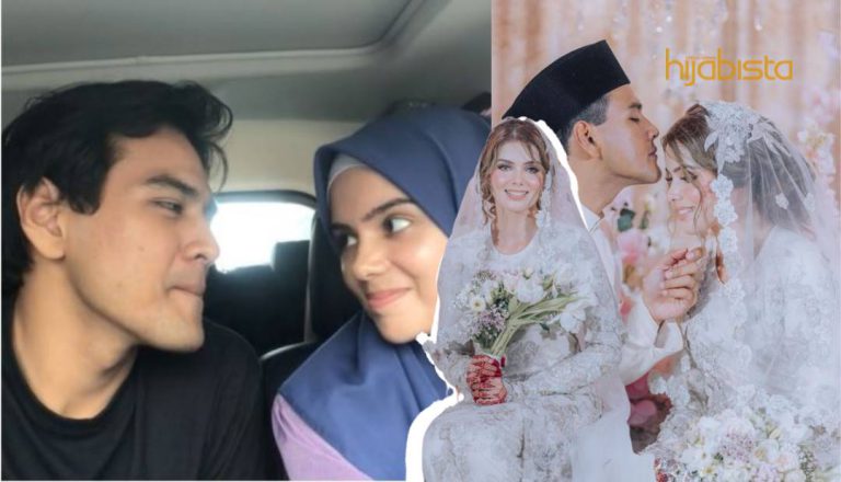 “Assalamualaikum Bidadari Syurga.. Sayang Sangat – Isteri Tampil Berhijab, Pujian Halim Radzi Buat Netizen Geram