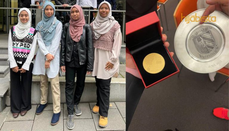 Empat Hijabi Ini Harumkan Nama Malaysia, Rangkul Pingat Emas Pada Pameran IENA 2022 Di Jerman.