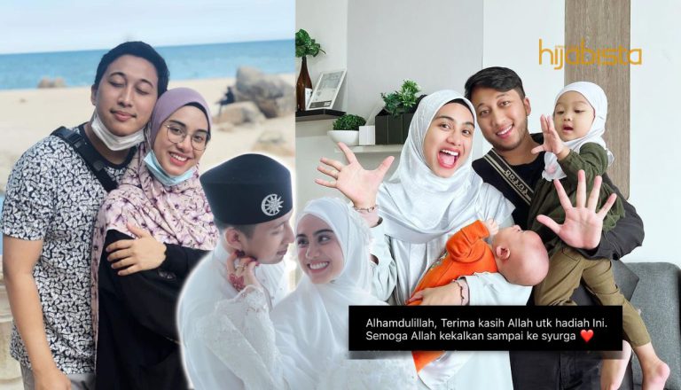 Sempena Ulang Tahun Perkahwinan Ke-5, Aisyah Hijanah Titip Ucapan Indah Buat Suami Tercinta