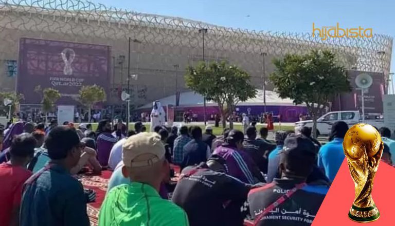 Qatar Cipta Sejarah, Solat Jumaat Dianjurkan Buat Kali Pertama Di Piala Dunia