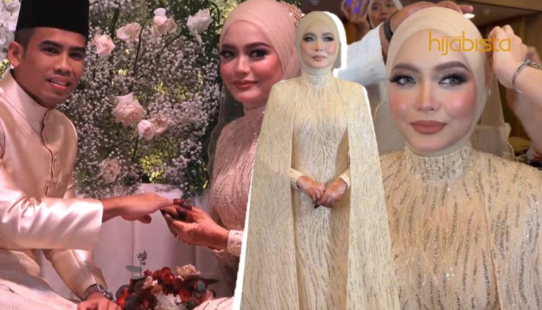 Dengan Sekali Lafaz, Syifa Melvin Kini Isteri Safawi Rasid