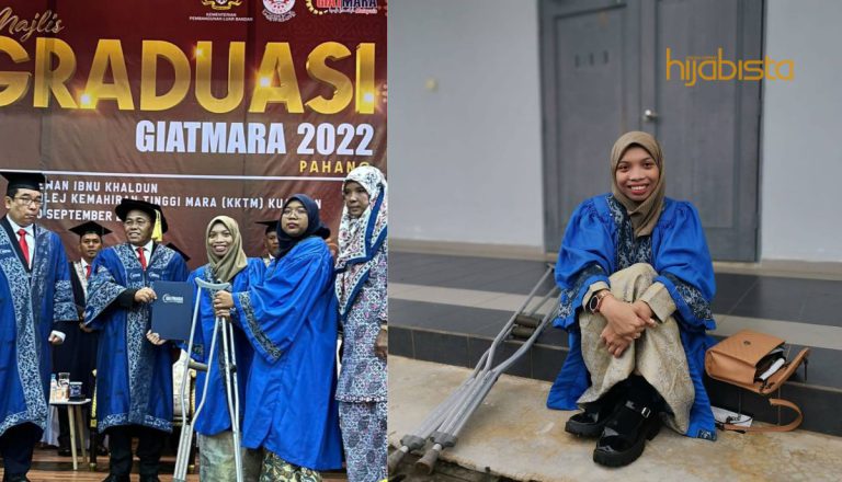 Realiti Tak Seindah Dongeng, Gadis OKU Ini Berusaha Keras Tamatkan Pengajian