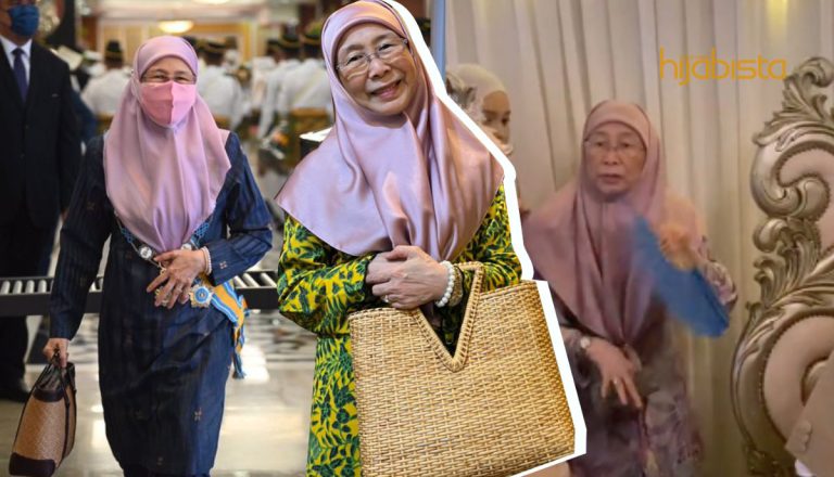 Kipas Tangan Dan Beg Mengkuang Pilihan Isteri Perdana Menteri Ke 10, Tak Kelihatan Yang Berjenama