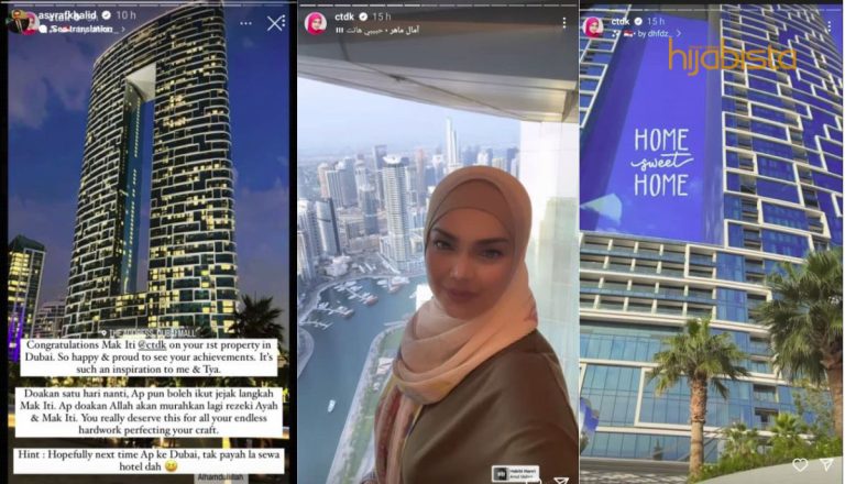 Tokti Beli Rumah Di Dubai! Ini Respon ‘Anak Tirinya’ Asyraf Khalid Terhadap Pencapaian Itu