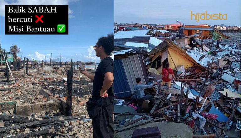 “Mohon Maaf Jika Selalu Meminta Sumbangan…” – Atu Zero Dan Isteri Ingin Bantu Mangsa Ombak Besar Di Sabah