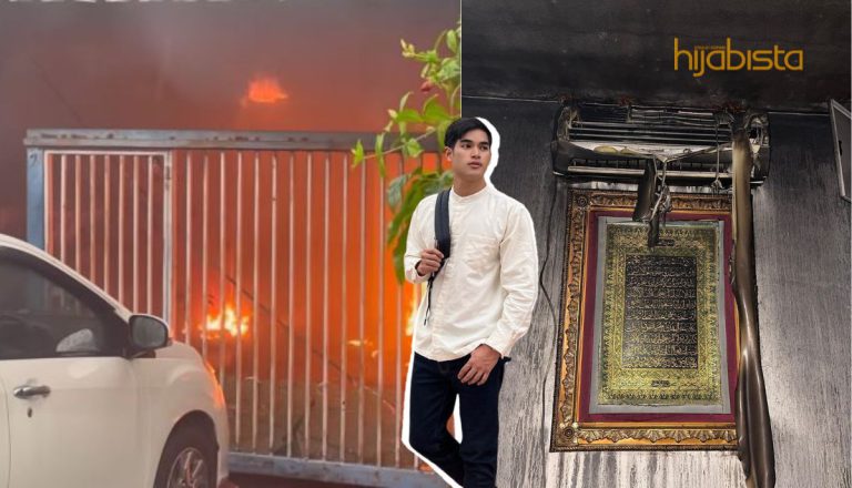 Rumah Alif Muhaimin Terbakar! ‘Frame Ayat Quran’ Utuh Tak Disambar Api!