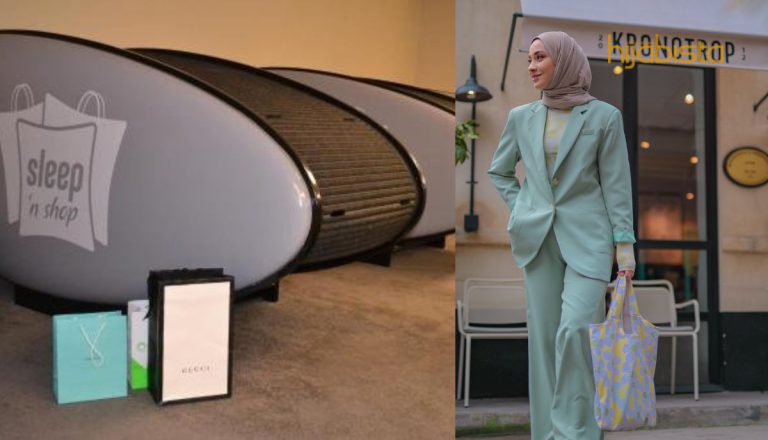 Rehatkan Badan Lepas Tu Sambung, Menarik ‘Kapsul Tidur’ Khas Buat Kaki Shopping