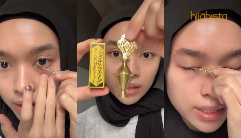 Cantik Tapi Nampak Bahaya! Ramai Yang Tergamam Melihat Wanita Ini Pakai Celak Arab