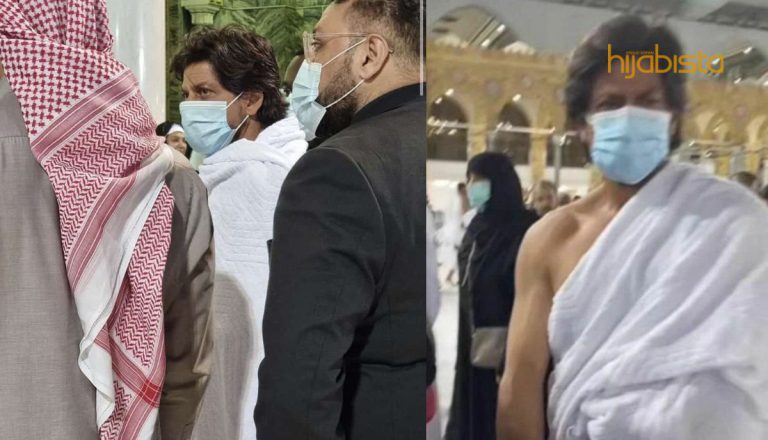 Shah Rukh Khan Tunai Umrah Buat Kali Pertama Dalam Hidupnya