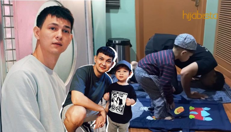 Dalami Agama Islam Sejak Jadi Mualaf, Marcell Darwin Bersyukur Lihat Anak Belajar Solat