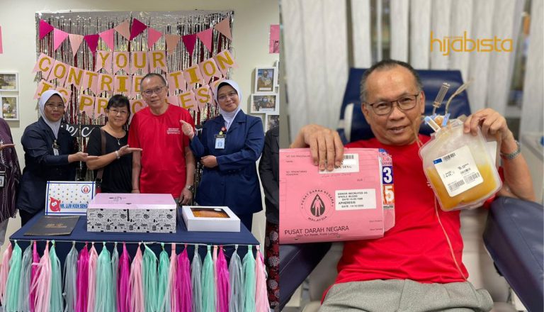 Derma Darah Sejak Tahun 1988 Lagi, Warga Emas Ini Diraikan Atas Jasanya