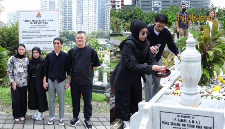 Melly Goeslaw Ziarahi Pusara P Ramlee Dan Saloma Sebagai Tanda Penghargaan Dalam Industri Seni