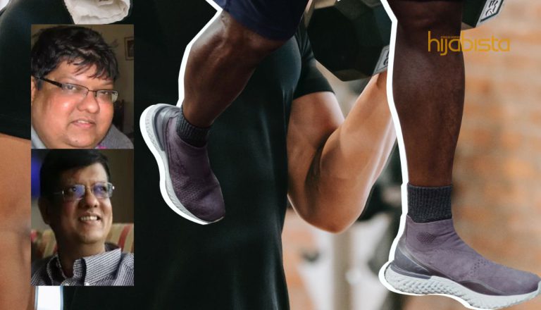 Turun 23 KG Lelaki Ini Berterima Kasih Pada Gangguan Autoimun, Latihan Utama Berjalan Kaki!