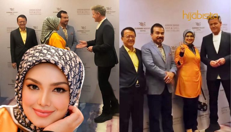 Teruja dan ‘Speechless’ Jumpa Gordon Ramsay, Telatah ‘Comel’ Siti Nurhaliza Jadi Bualan