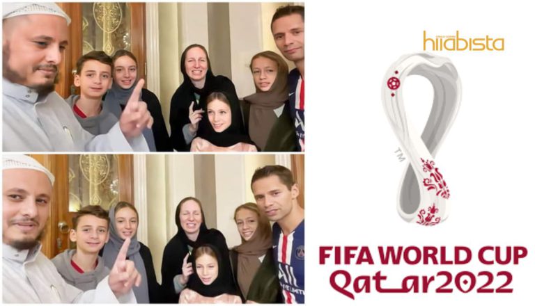 Piala Dunia Qatar Jadi ‘Saksi’ Enam Sekeluarga Peluk Islam Seikhlas Hati