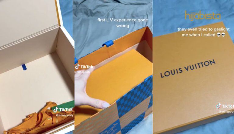 Beli Beg Louis Vuitton, Yang Dapat Kotak Kosong. Tindakan Wanita Itu..