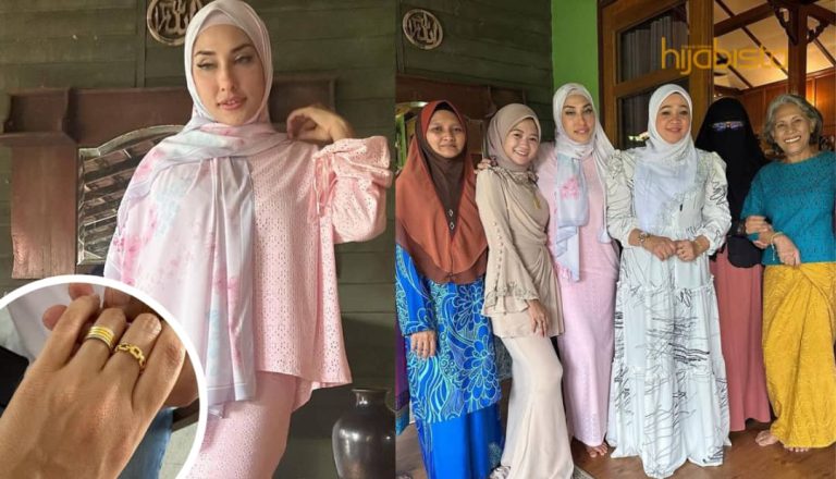 Zarina Anjoulie Kini Tunangan Elzey, Tolak Dakwaan Nikah Secara Senyap