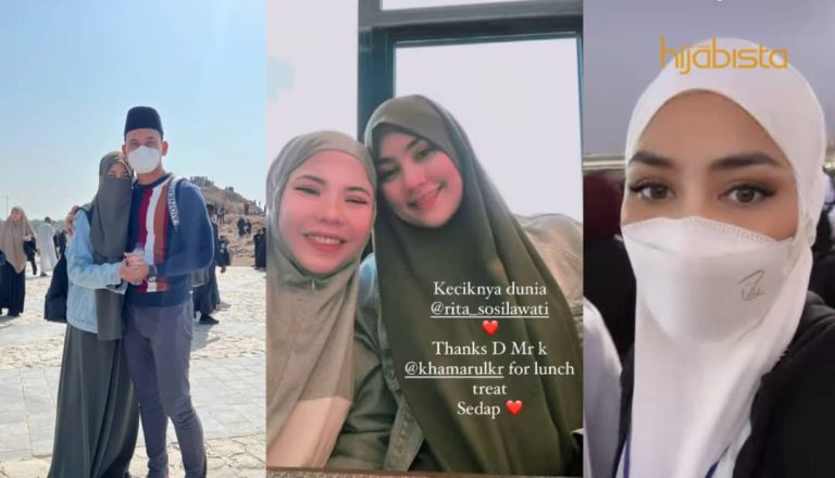 Wajah Fasha Sandha ‘Berseri’ Saat Mengenakan Hijab & Niqab Di Tanah Suci! Netizen Doa Moga Istiqamah