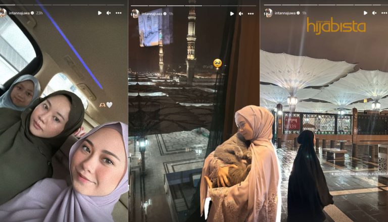 Permulaan 2023 Yang Baik! Intan Najuwa Dan Keluarga Selamat Tiba Di ‘Tanah Suci’ Tunai Umrah