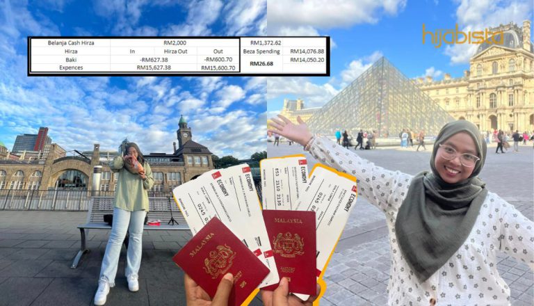 Dalam Tempoh Sebulan, Dua Hijabi Berjaya Takluk 25 Negara Eropah Dengan Kos RM15K! Ini Caranya..