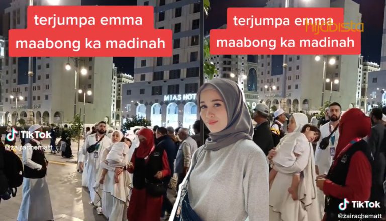 Kelibat Emma Maembong Di Tanah Suci, ‘Dalam Diam’ Tunai Umrah Bersama Anak Dan Suami Raih Pujian Netizen!