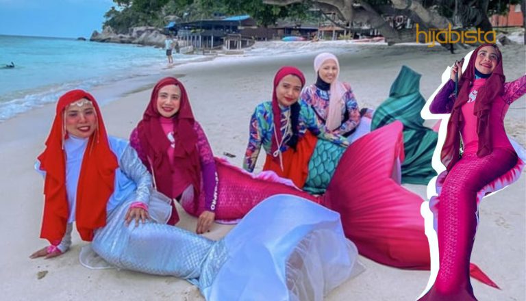 ‘Muslimah Mermaid’ Tampil Kelainan, Impian Pegawai Keselamatan Dan Kesihatan Jadi Kenyataan