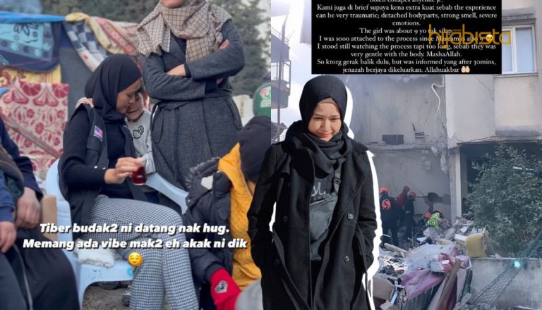 “Satu Misi Yang Cukup Sukar…” – Walaupun Sakit Farah Lee ‘Gagahkan Diri’ Bantu Mangsa Di Turkiye