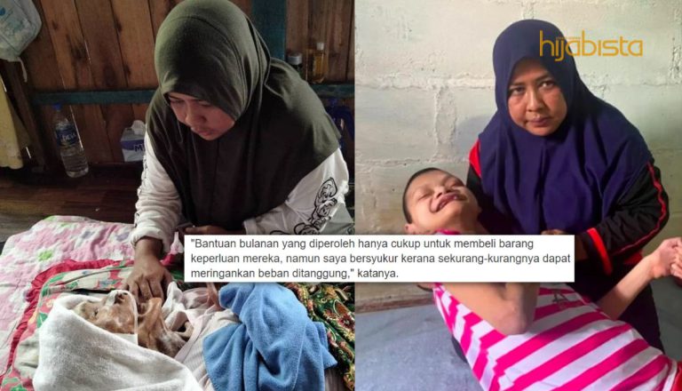 Berkorban Jaga Ibu Sakit Dan Adik OKU, Wanita Tak Kisah ‘Membujang’ Meski Usia Cecah 45 Tahun!
