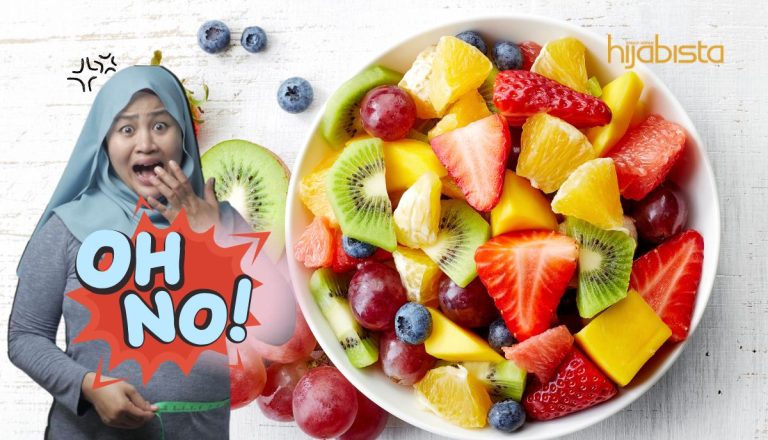 Pelik! Cuma Makan Buah Tiap Kali ‘Lunch’ Tapi Berat Badan Masih Tak Turun? Ini Sebabnya…