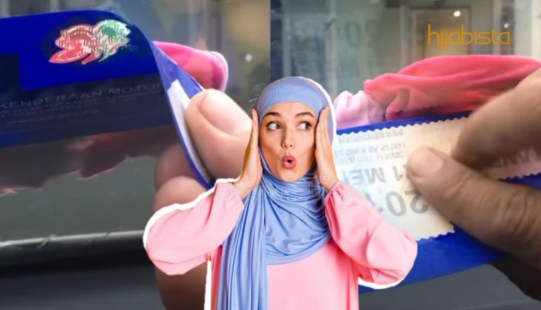 Dah Tak Perlu Tampal ‘Roadtax’ Di Cermin Kereta, Cuma Guna Dua Bahan Je Untuk Tanggalkanya!
